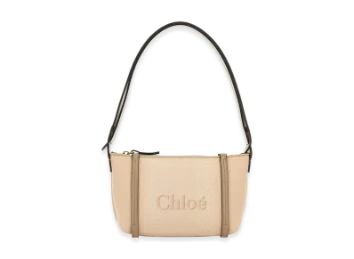 Chloe Women's Canvas Carry Shoulder Bag "Beige"