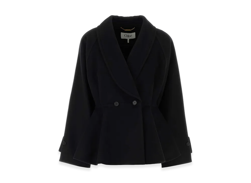 Chloe Women's Wool Jacket "Black"