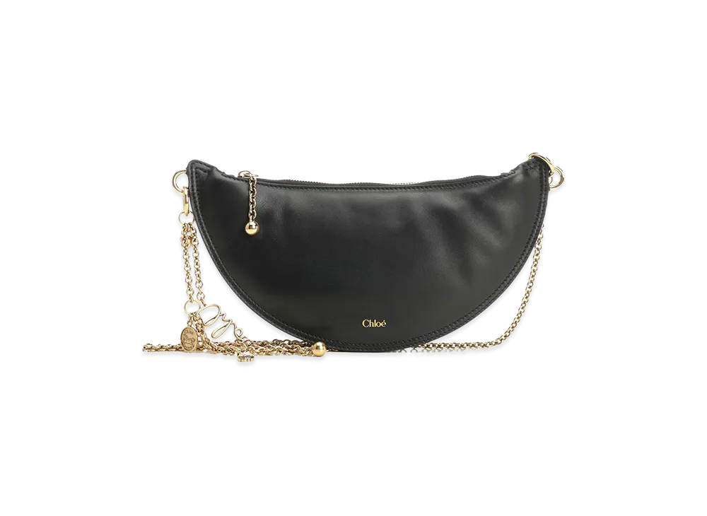 Chloe Women's Icons Mini Leather Shoulder Bag "Black"