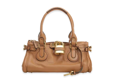 Chloe Women's Leather Paddington Shoulder Bag "Brown/Camel"