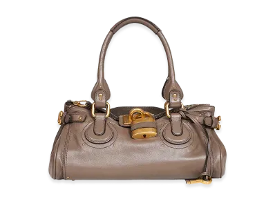 Chloe Women's Paddington Bag "Gray"