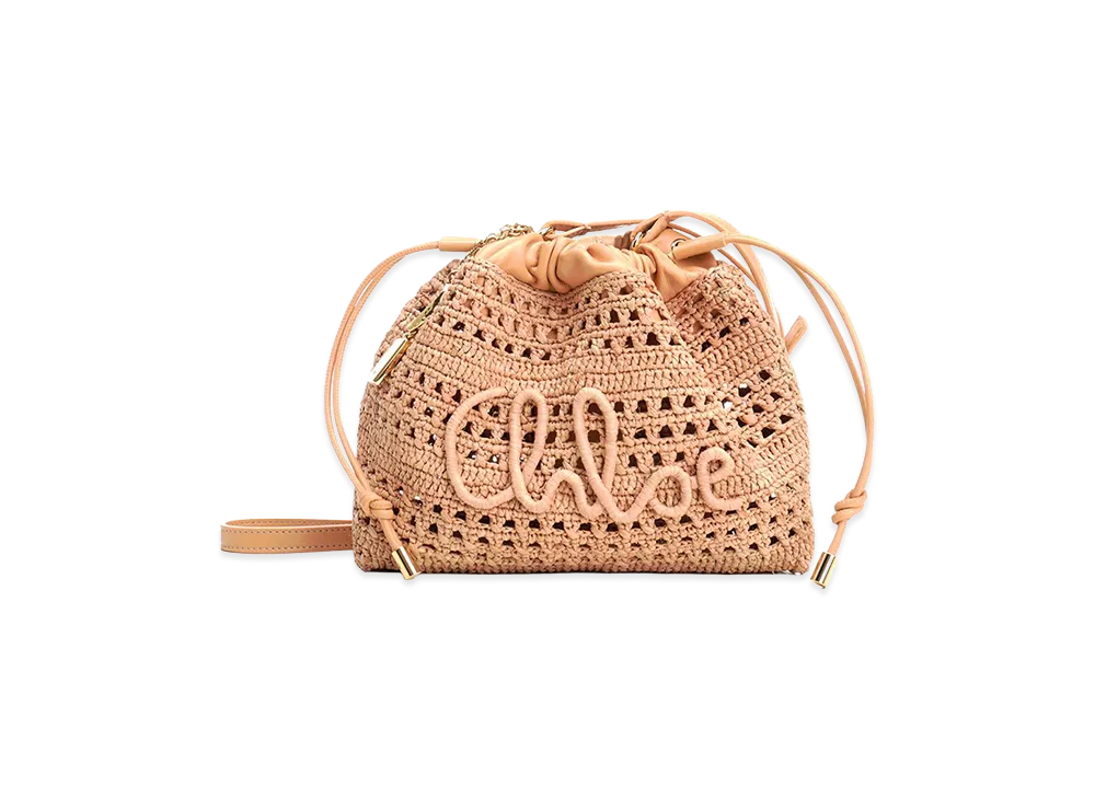 Chloe Women's Summer Banana Bag "Beige"