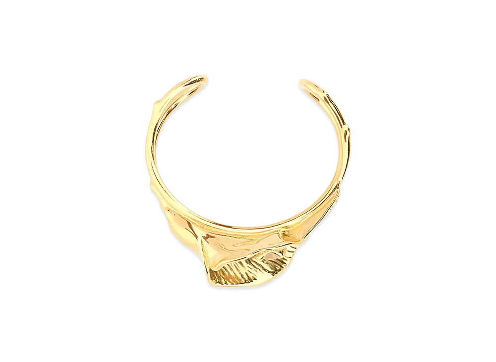 Chloe Women's Metal Flower Soul Bracelet "Gold"