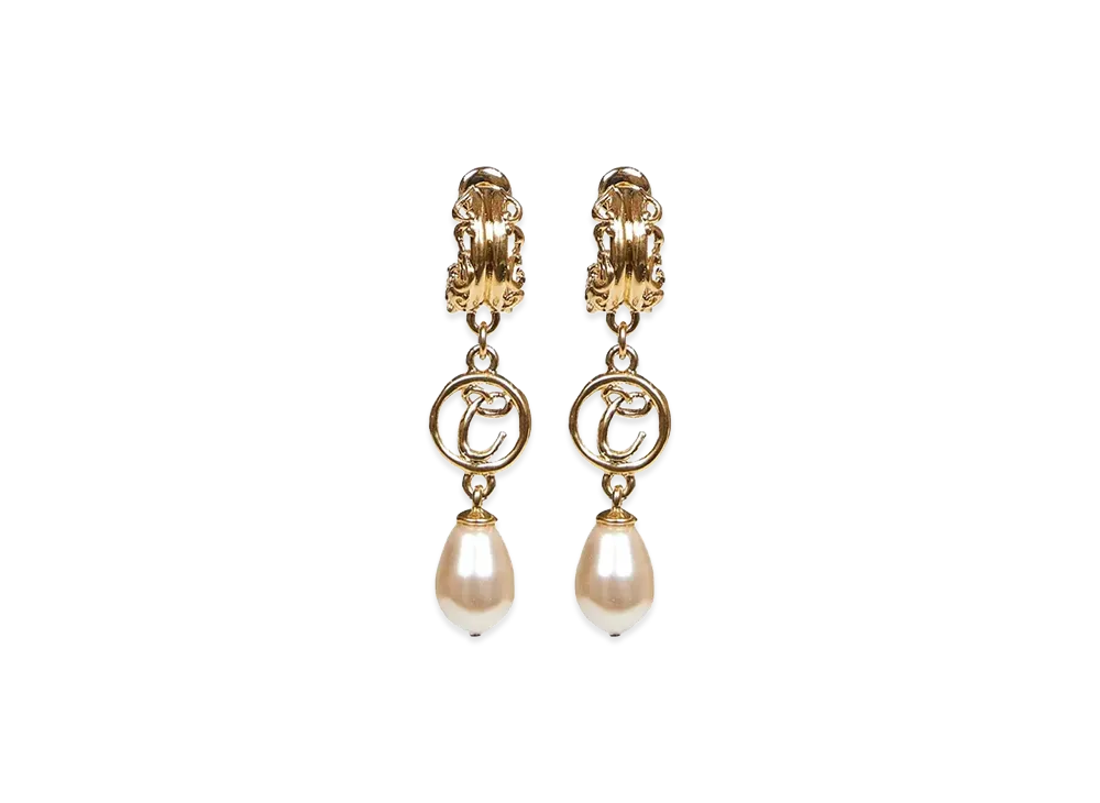 Chloe Women's Metal Classy Earrings "Gold"
