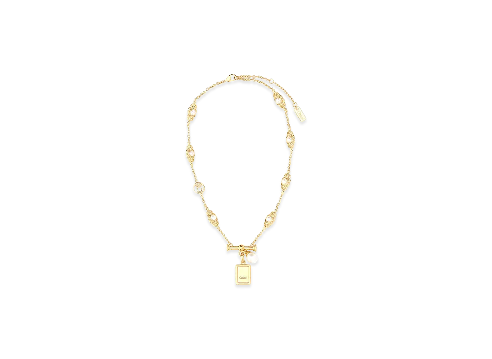 Chloe Women's Metal Classy Necklace "Gold"