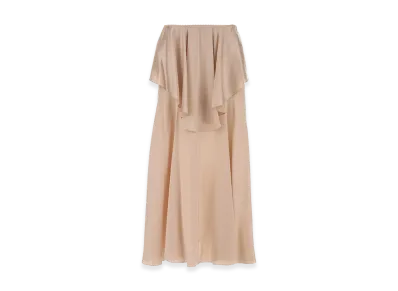 Chloe Women's Satin Skirt "Pastel Pink"