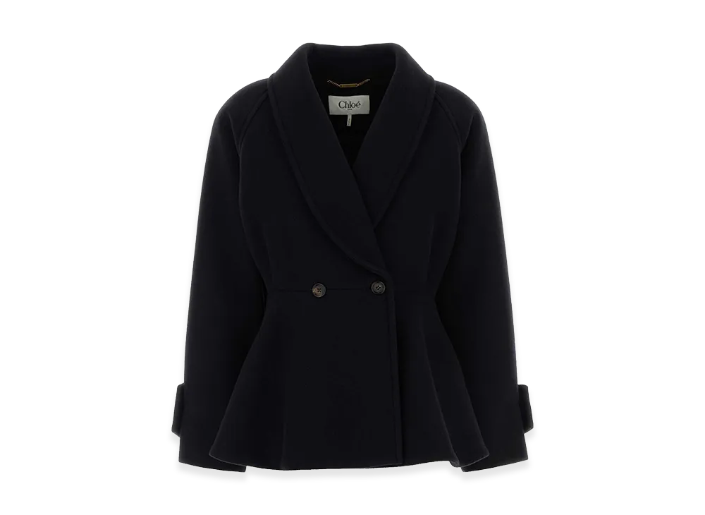 Chloe Women's Wool Blend Jacket "Black"