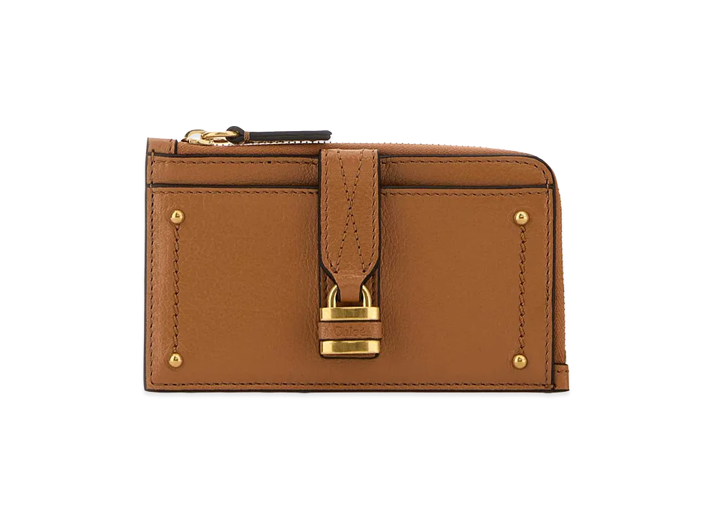 Chloe Women's Leather Small Paddington Coin Purse "Brown"
