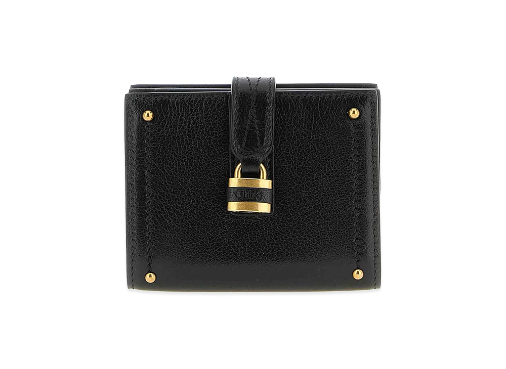 Chloe Women's Leather Paddington Wallet "Black"