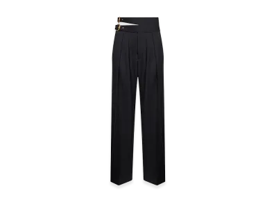 Chloe Women's Grain De Poudre Pant "Black"