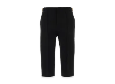 Chloe Women's Wool Bermuda Shorts "Black"