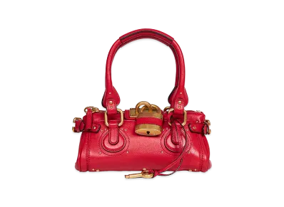 Chloe Women's Small Paddington Handbag "Red"