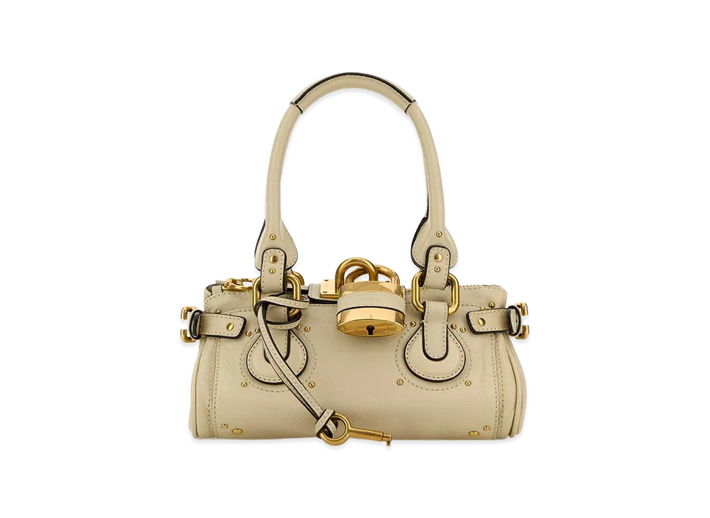 Chloe Women's Leather Small Paddington Handbag "White"