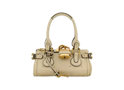 Chloe Women's Leather Small Paddington Handbag "White"