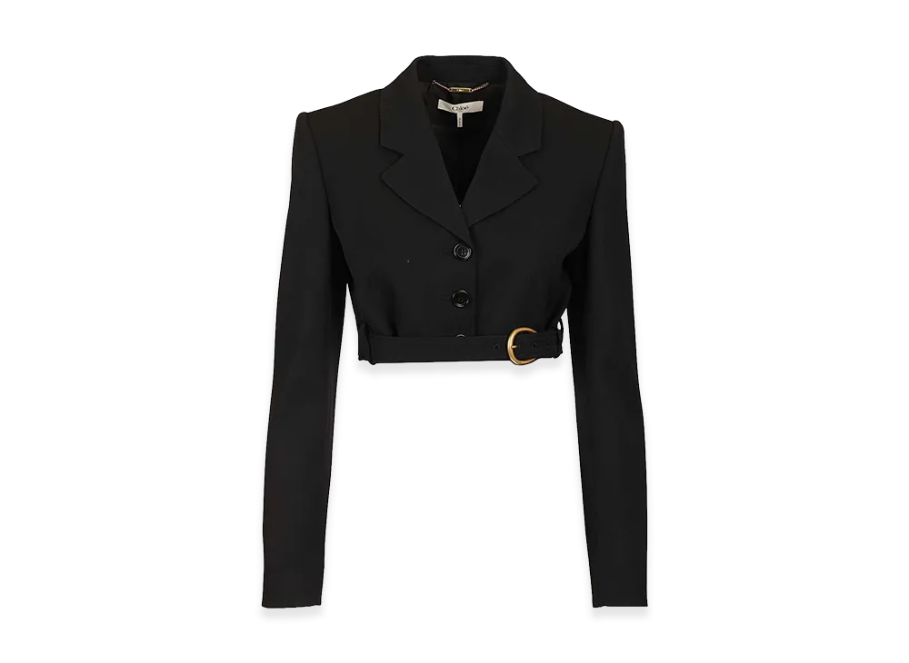 Chloe Women's Short Spencer Jacket "Black"