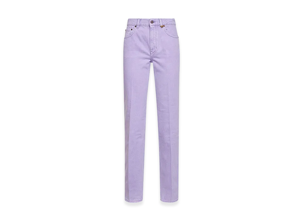 Chloe Women's Lilac Denim Jeans "Purple"