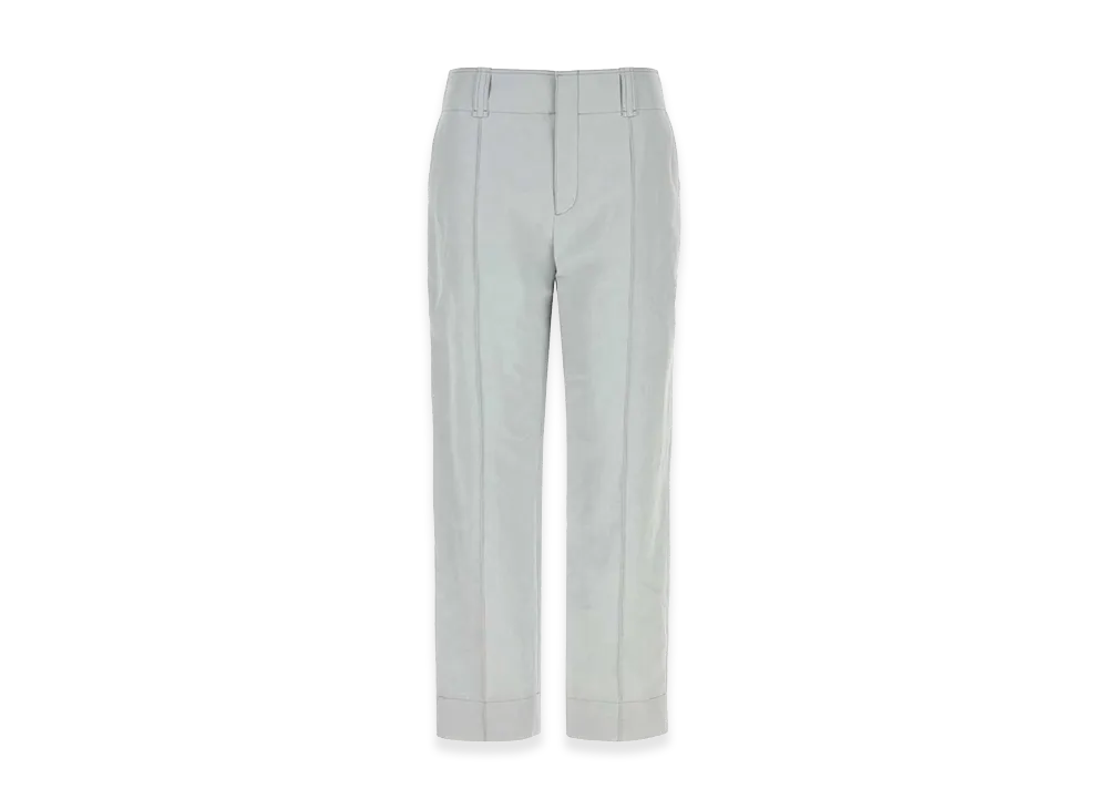 Chloe Women's Linen Blend Pant "Light Grey"