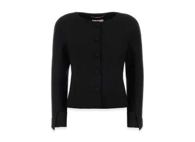 Chloe Women's Crepe Blazer "Black"