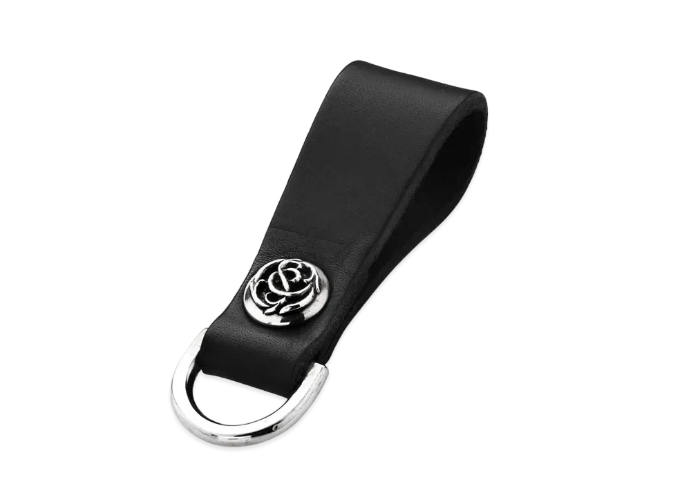 Chrome Hearts Belt Loop D Ring / Floral "Black"