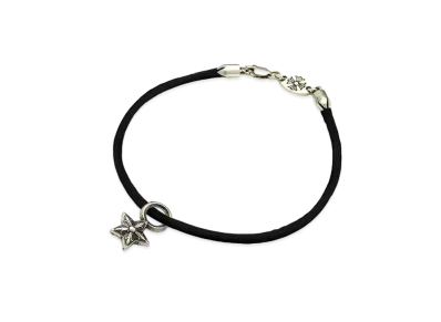 Chrome Hearts KZ Bracelet / # 2 Star Charm "Black"