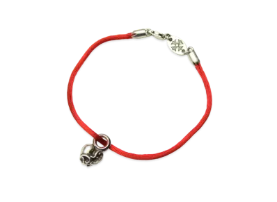 Chrome Hearts KZ Bracelet / # 2 Heart Charm "Red"