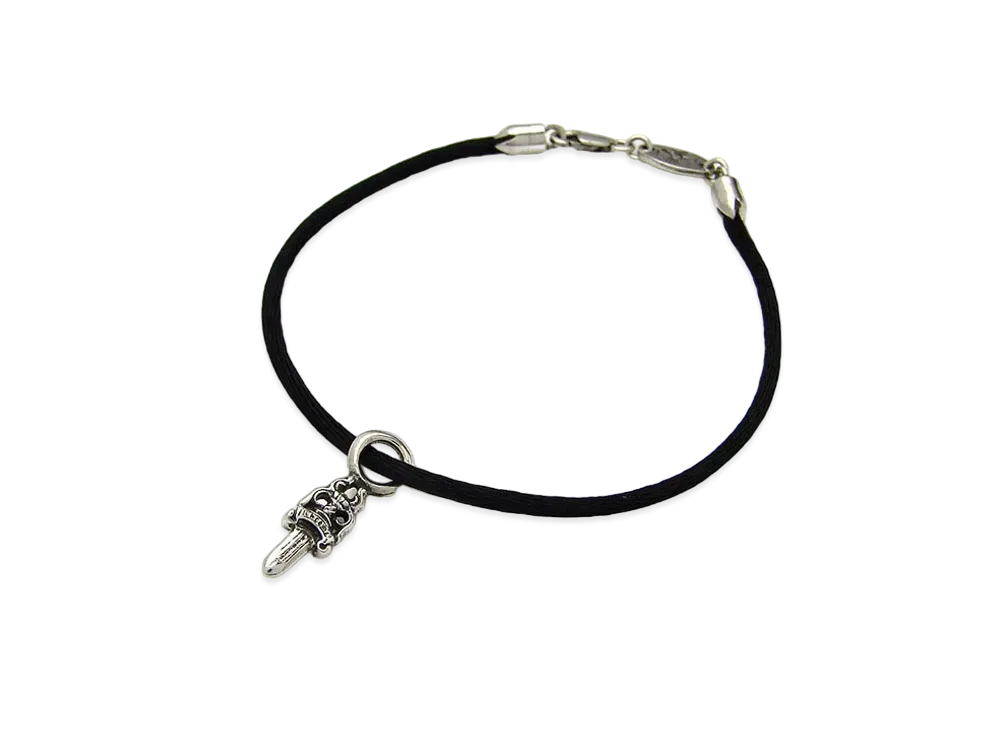 Chrome Hearts KZ Bracelet / # 2 Dagger Charm "Black"