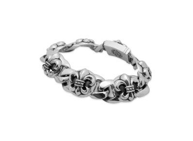 Chrome Hearts BS Flare Link Bracelet "Silver"