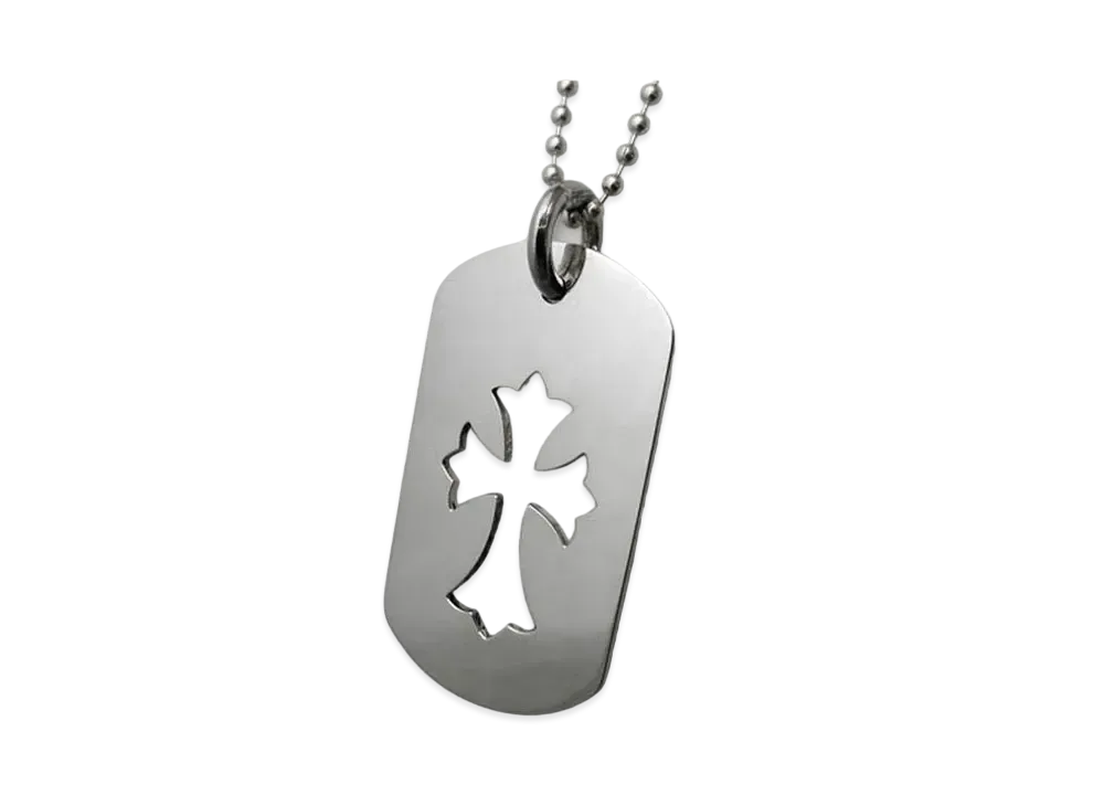 クロムハーツ CH クロス ドッグタグ "シルバー"