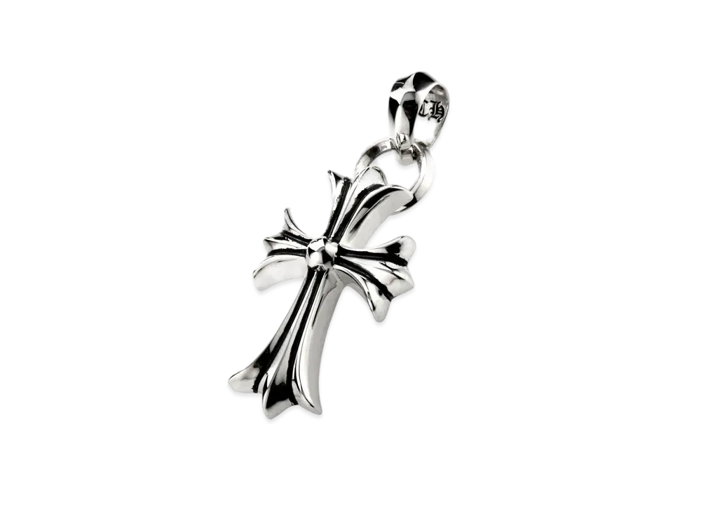 Chrome Hearts CH Cross Pendant Small / Plain Bail "Silver"