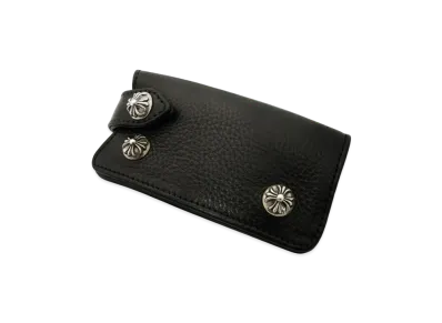 Chrome Hearts Leather Key Case "Black"