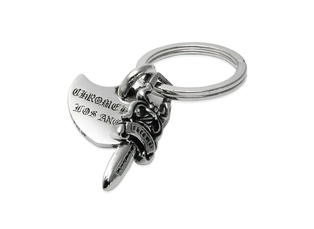 Chrome Hearts Key Ring Shield "Silver"