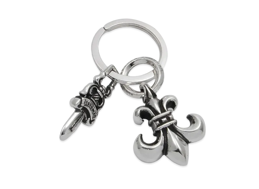 Chrome Hearts Key Ring BS Flare "Silver"