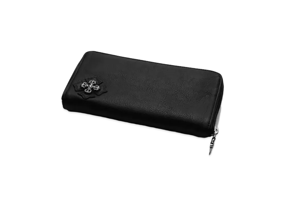 Chrome Hearts REC F2 Zip Wallet / XS Filigley Plus "Black"