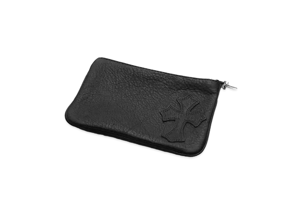 クロムハーツ ジッパーチェンジパース / セメタリークロス "ブラック"