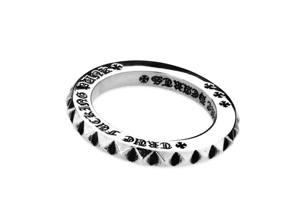 Chrome Hearts True Fucking Punk Ring / Big Punk "Silver"