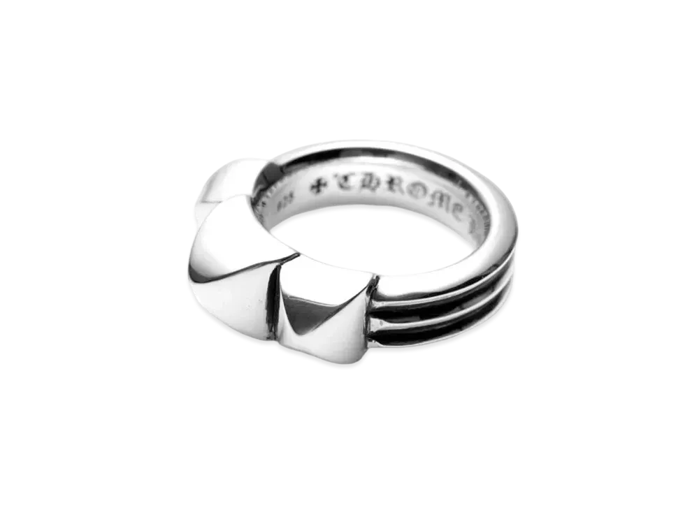 Chrome Hearts Punk Waxed Ring "Silver"