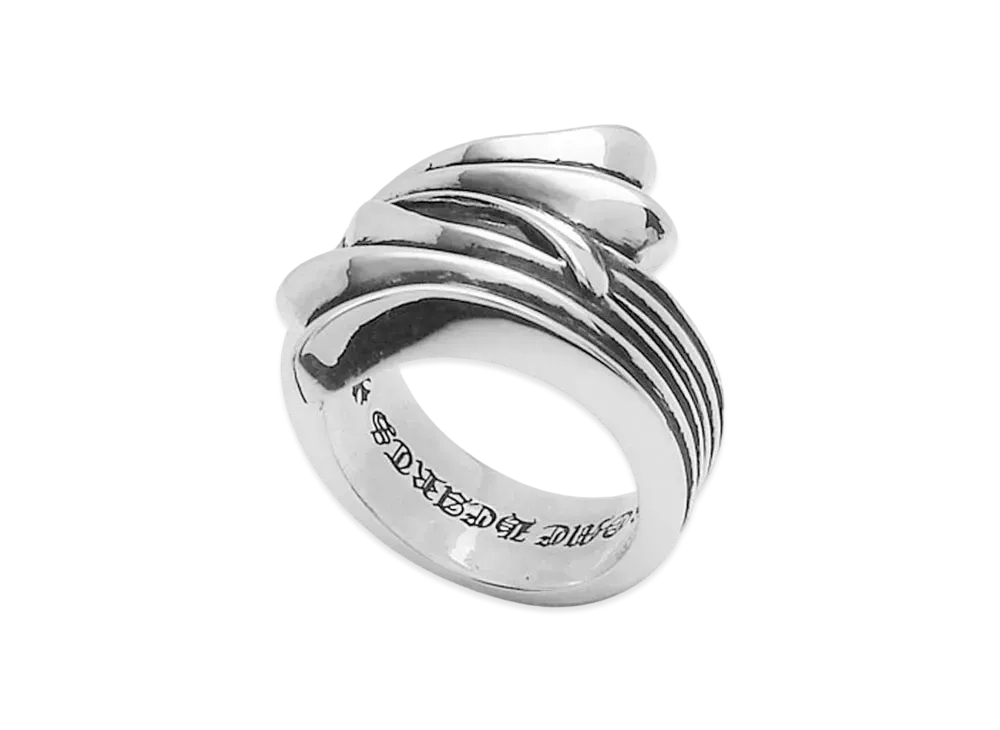 Chrome Hearts 720 Cross Tail Ring "Silver"