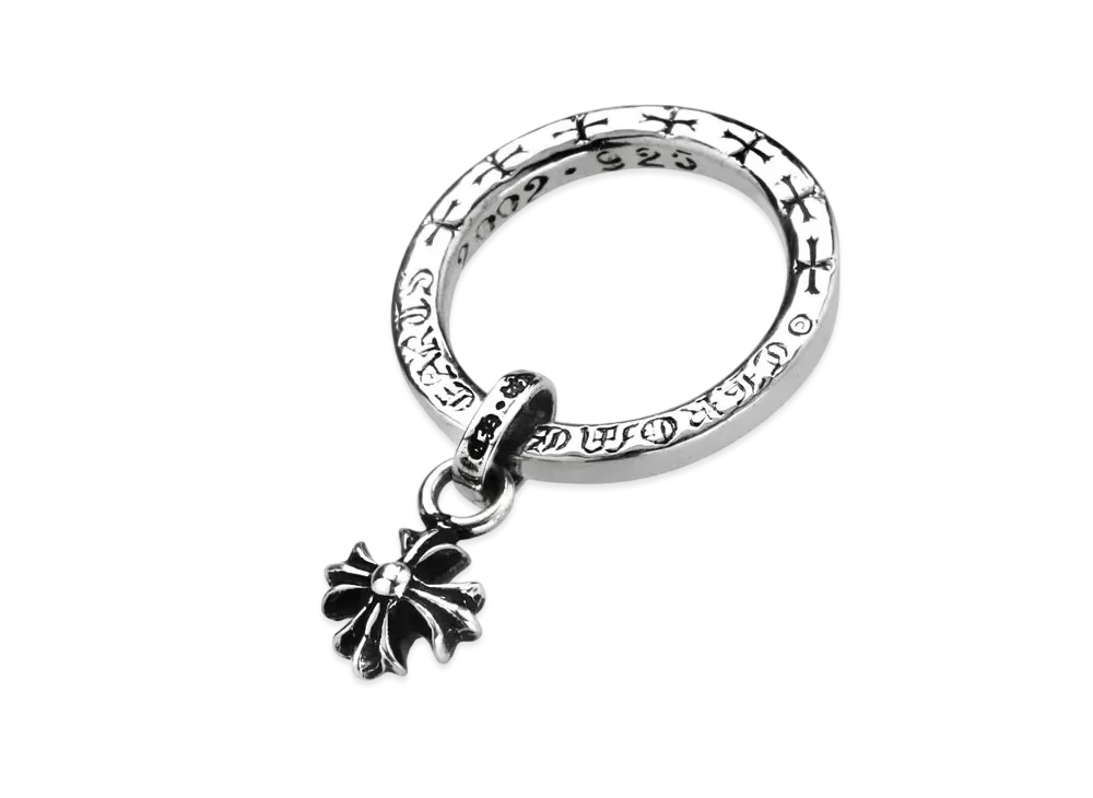 Chrome Hearts Stack CH Plus Ring "Silver"