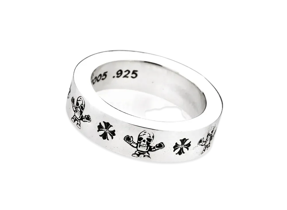 クロムハーツ 6mm スペーサー リング ハリスティータ "シルバー"