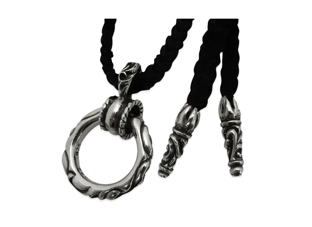 Chrome Hearts Scroll Band Pendant "Silver"