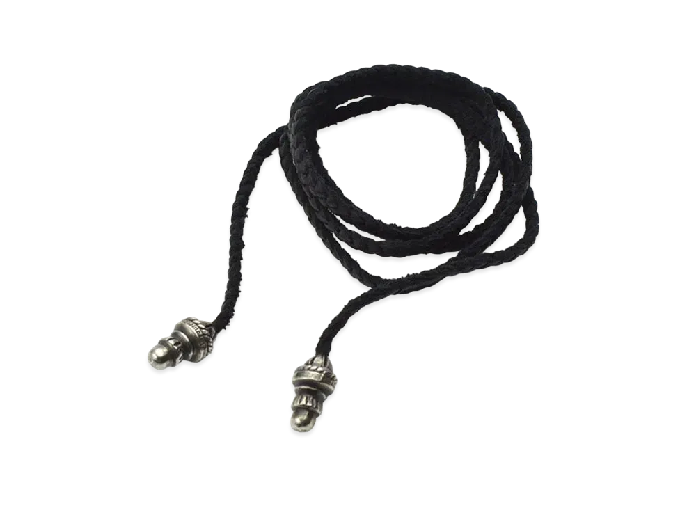 Chrome Hearts Leather Blade Small Barrel Chip "Black"