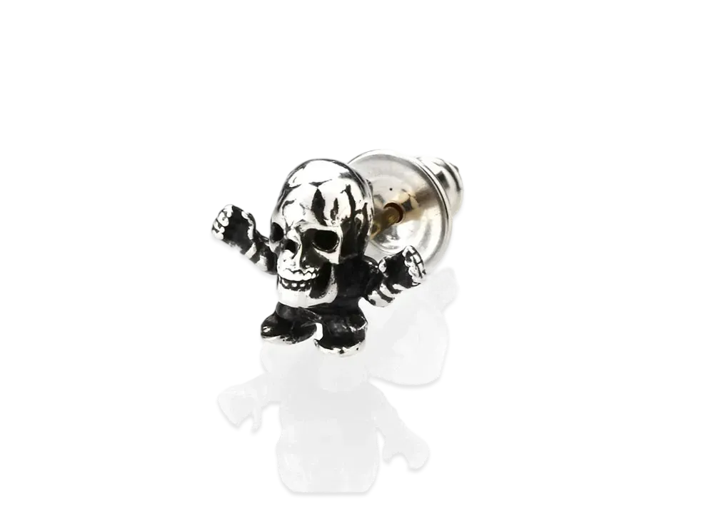 Chrome Hearts Harristeeter Stud Earrings "Silver"