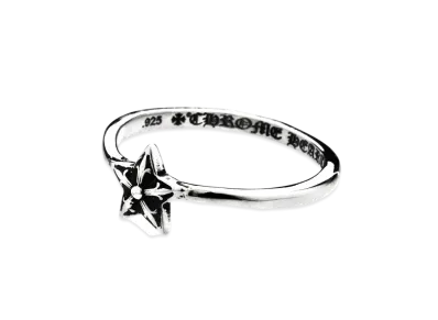 Chrome Hearts Bubble Gum Ring Star "Silver"