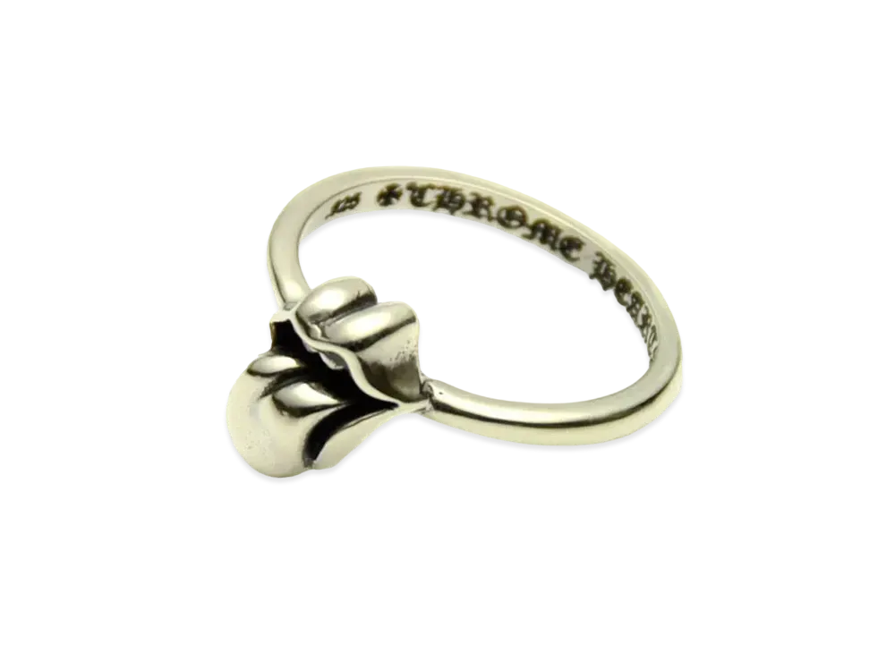 Chrome Hearts Bubble Gum Ring Lips and Tongue "Silver"