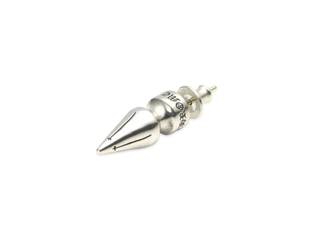 Chrome Hearts Spike Ear Ring S "Silver"