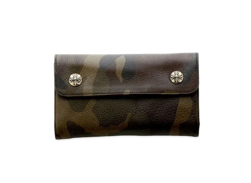 Chrome Hearts Wave Wallet Camouflage "Black"