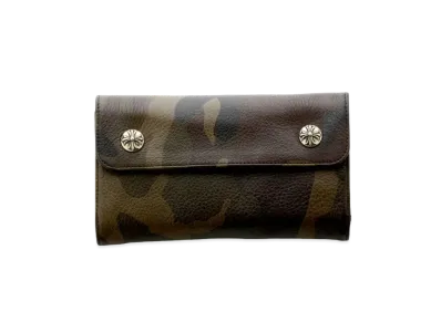 Chrome Hearts Wave Wallet Camouflage "Black"
