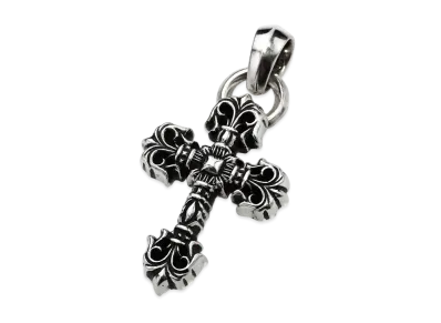 Chrome Hearts Philigree Cross Pendant XS with / Plain Bail "Silver"