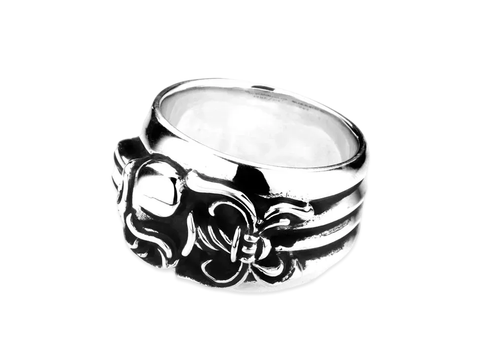 Chrome Hearts Dagger Heart Ring "Silver"