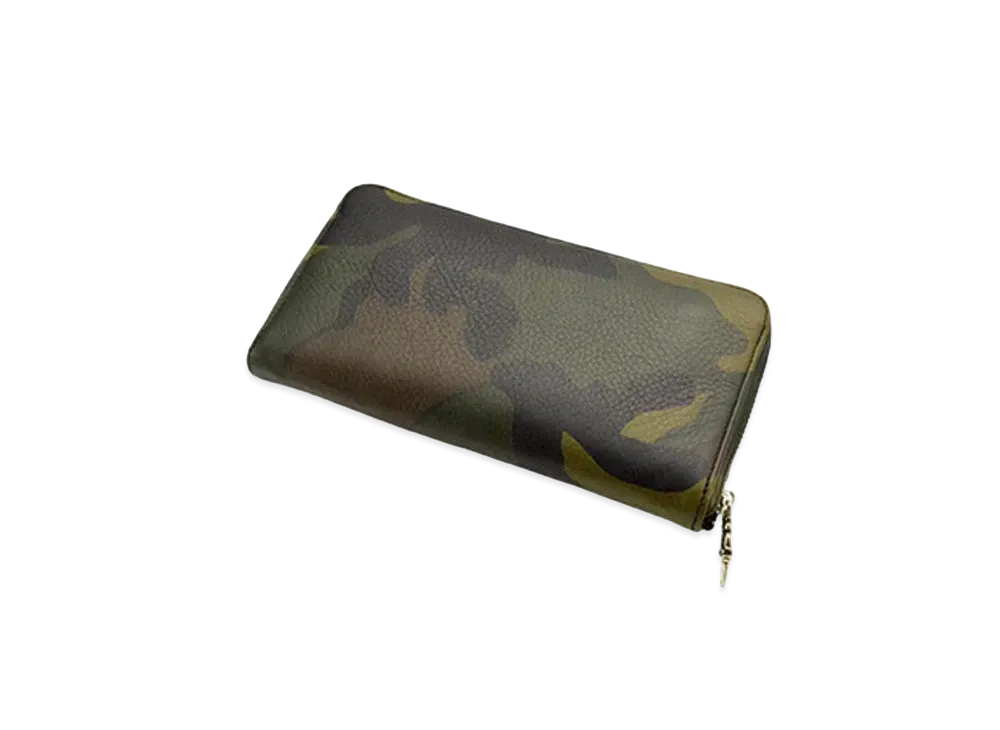 Chrome Hearts REC F Zip Wallet / Leather "Camo"